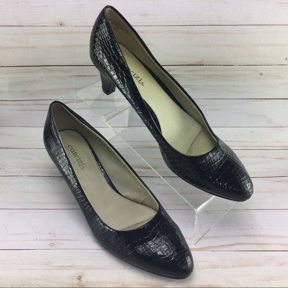 ❤️Cabrizi Black heels size 9M - Picture 4 of 8